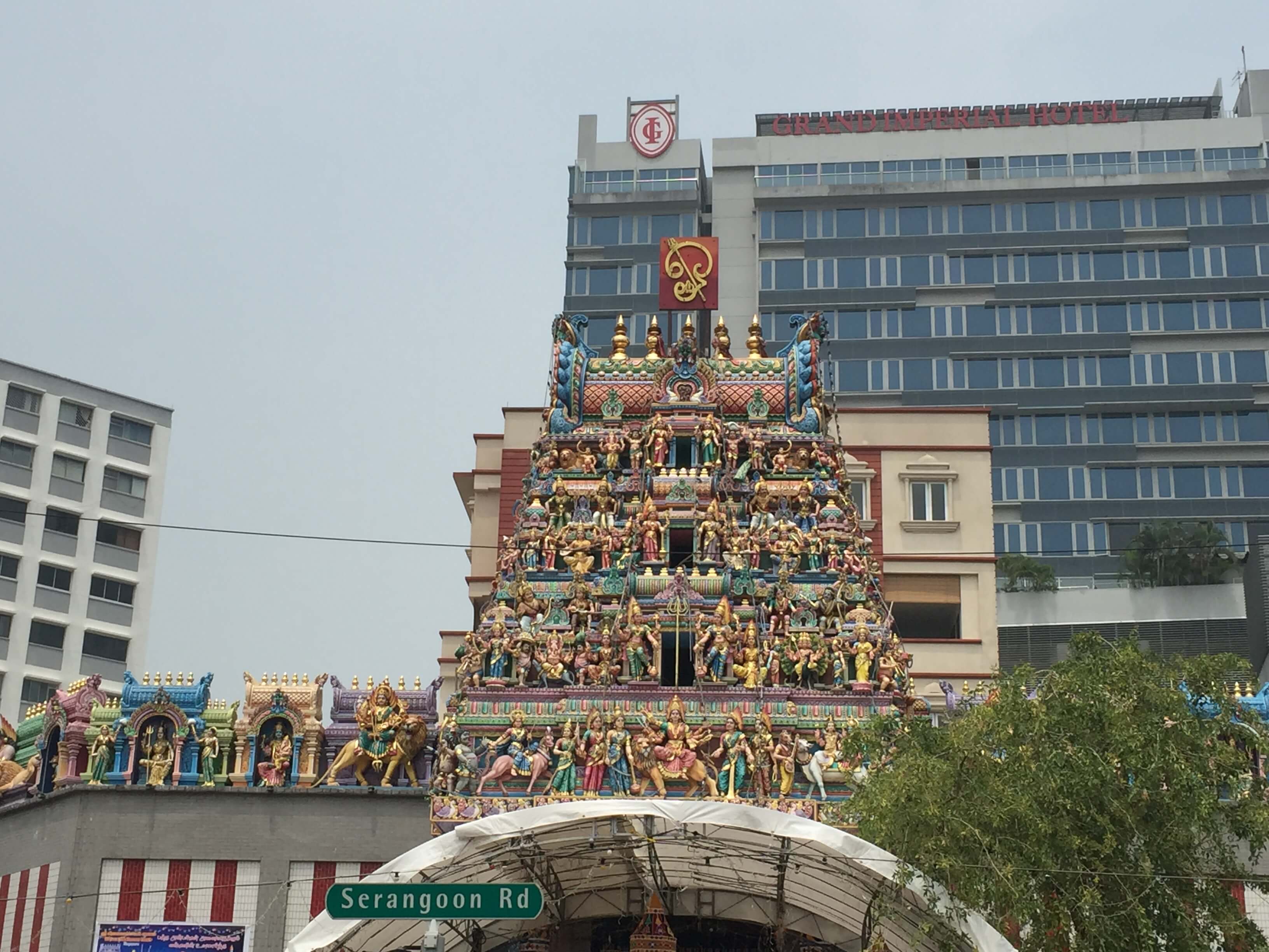 Hindu temple on Serangoon